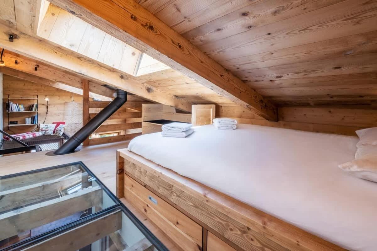 Chalet Racar Pour 4 Personnes, Centre Ville Et Vue Sur La Montagne Шамони Екстериор снимка