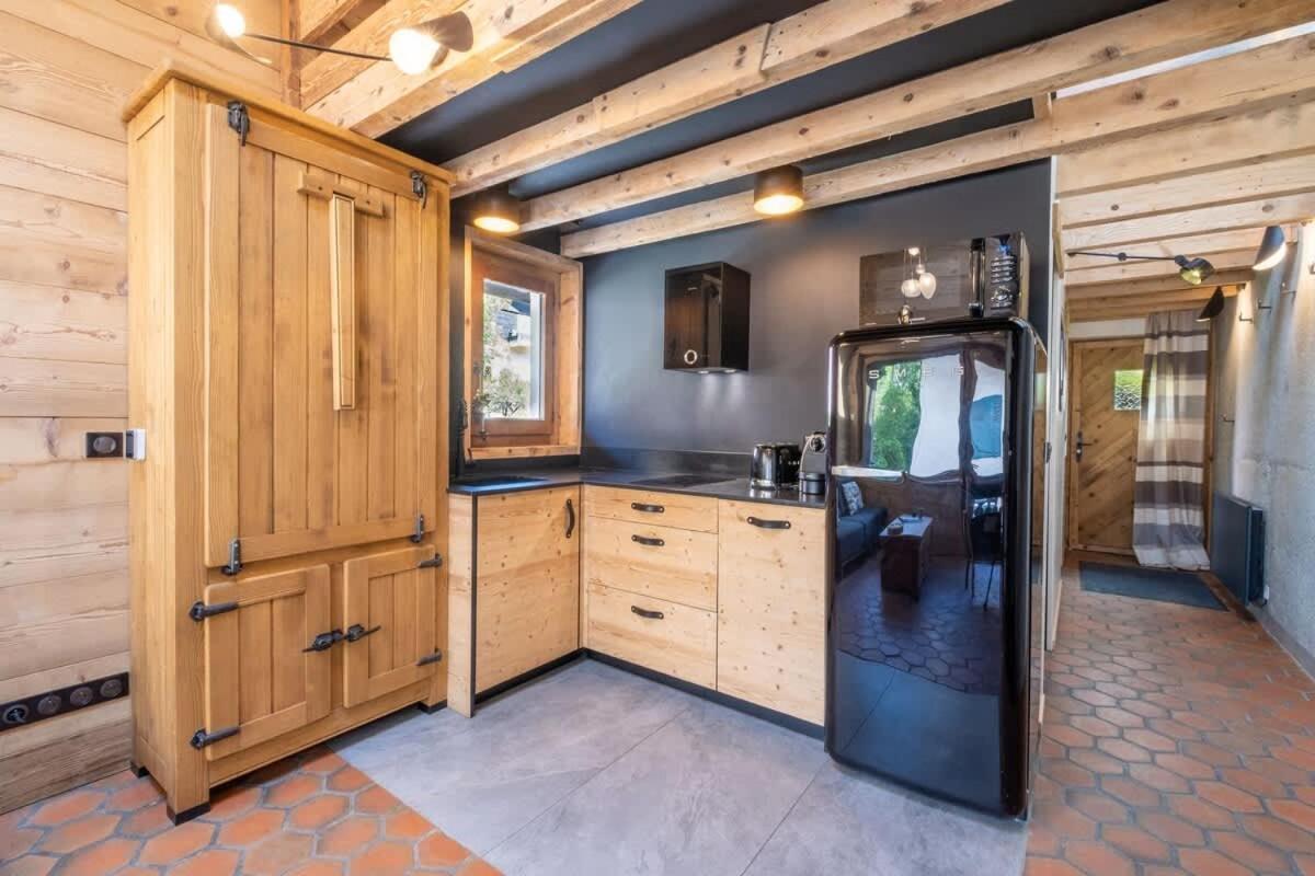 Chalet Racar Pour 4 Personnes, Centre Ville Et Vue Sur La Montagne Шамони Екстериор снимка